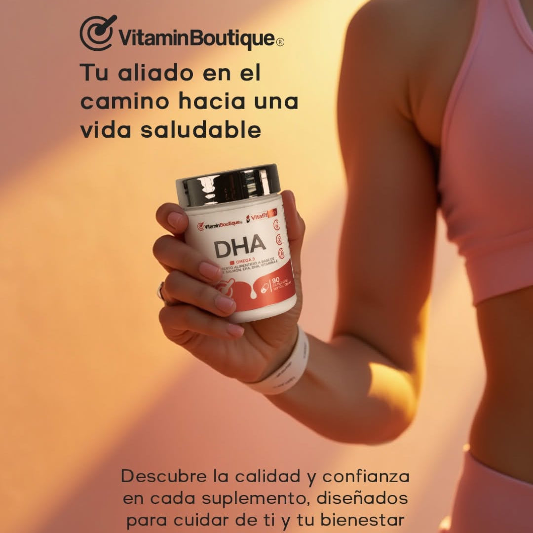 Vitamin Boutique - DHA - Omega 3 - 1000 mg (90 Cápsulas)