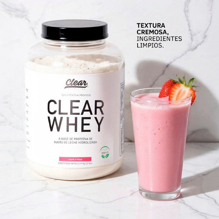 Clear - Whey - Proteina de Suero de Leche - 2.27 kg (65 Porciones)