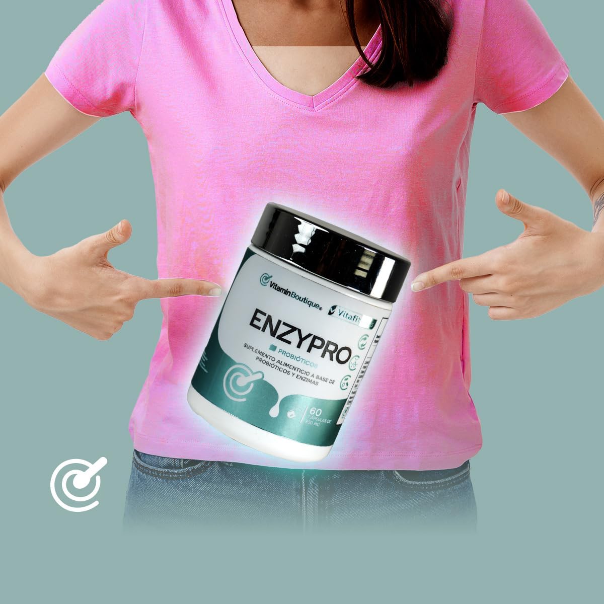 Vitamin Boutique - ENZYPRO - 850 mg (60 Cápsulas)