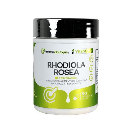 Vitamin Boutique - RHODIOLA ROSEA - Resveratrol - 750 mg (90 Cápsulas)