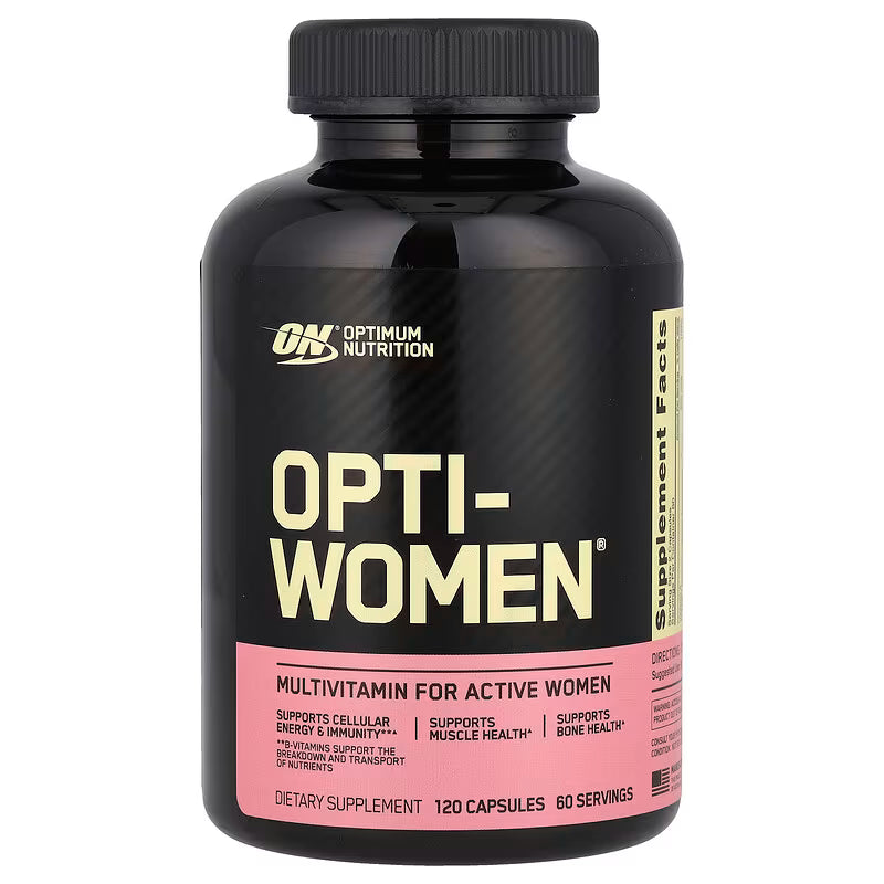 Optimum Nutrition - OPTIWOMEN - Multivitamínico - 120 Tabletas