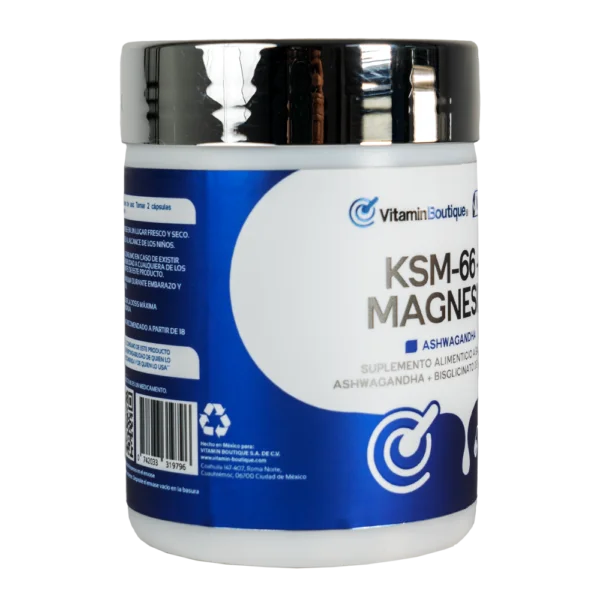 Vitamin Boutique - KSM-66 + Magnesio - Ashwagandha - 750 mg (90 Cápsulas)