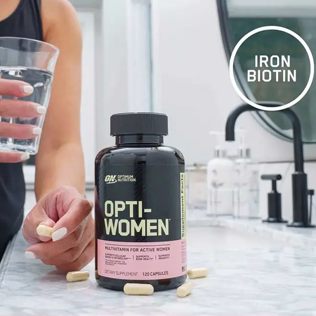 Optimum Nutrition - OPTIWOMEN - Multivitamínico - 120 Tabletas
