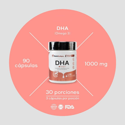 Vitamin Boutique - DHA - Omega 3 - 1000 mg (90 Cápsulas)