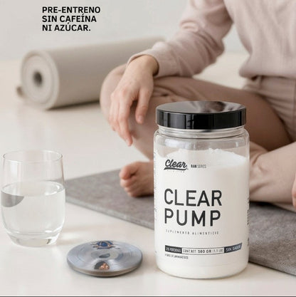 Clear - Pump - Pre Entrenador - 500 g (30 porciones)