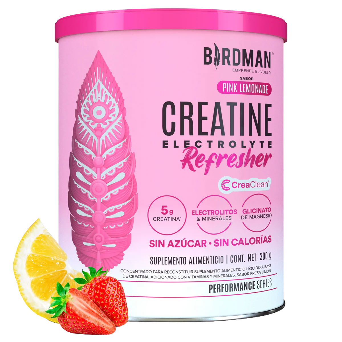 Birdman - Creatina con electrolitos - 300 g (30 porciones)