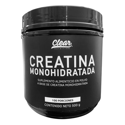 Clear - Creatina Monohidratada - 500 g (100 porciones)