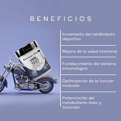 Vitamin Boutique - VIRIL TEST - Vita Fusion - 750 mg (90 Cápsulas)