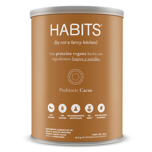 Habits - Proteina - Probiotic
Deporte
Ejercicio
Suplemento Alimenticio